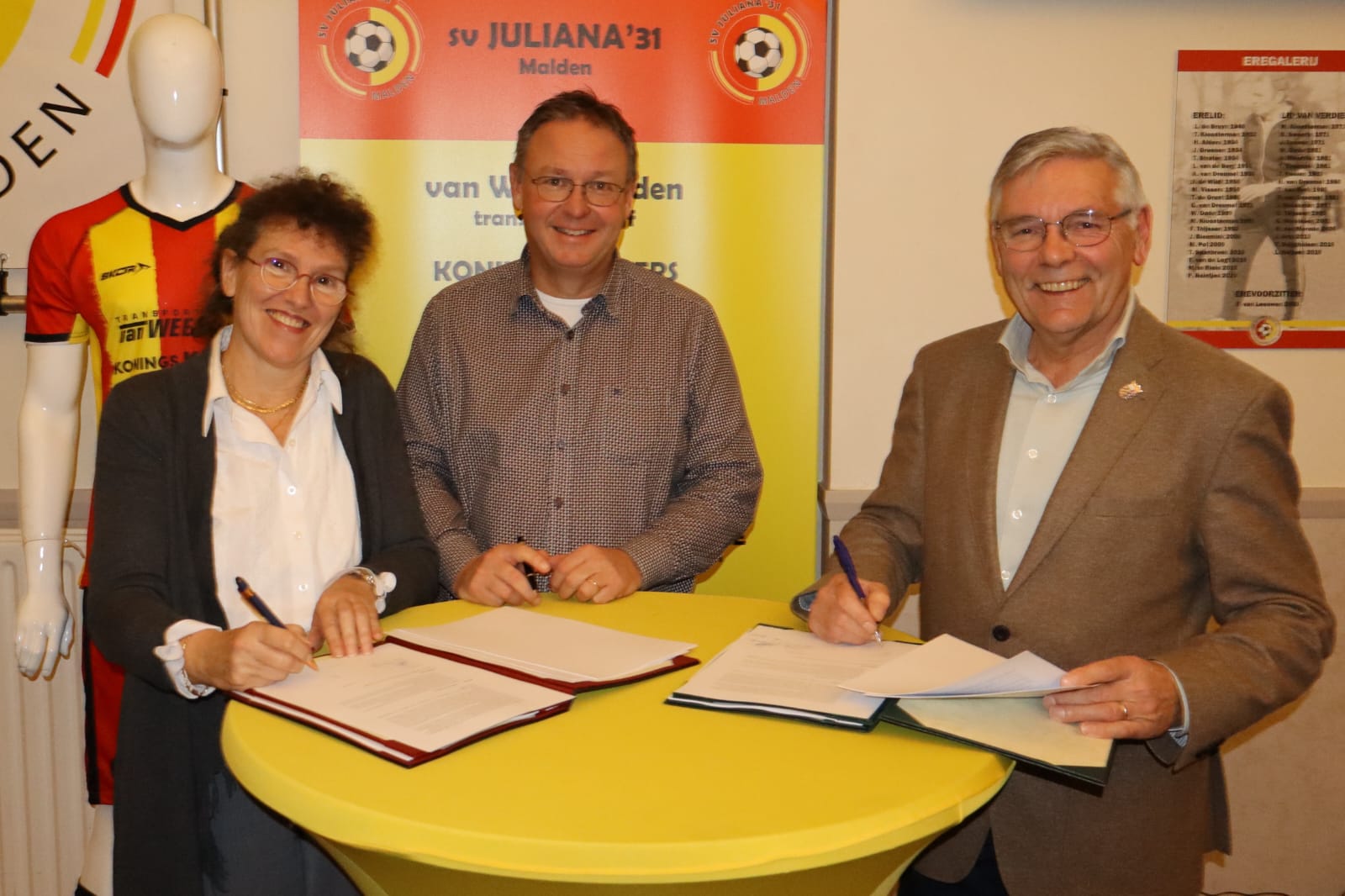 Samenwerkingsovereenkomst met gemeente getekend!